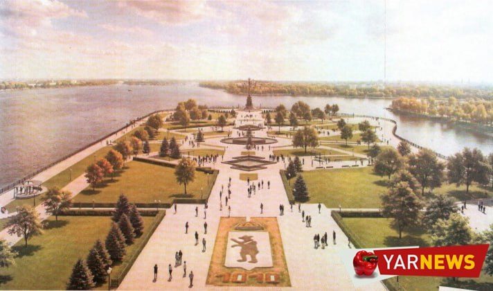 На Стрелке в Ярославле появятся велодорожка и летний кинотеатр
