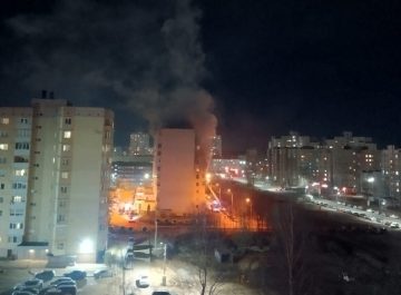 18 марта в Заволжском районе Ярославля произошел пожар в многоквартирном доме №5 на улице Папанина
