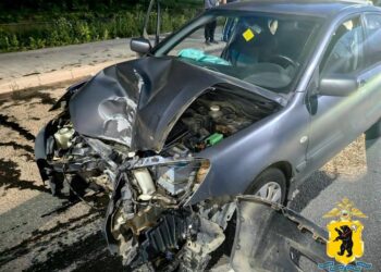 ДТП в Ярославле, в результате которого пострадали 4 человека